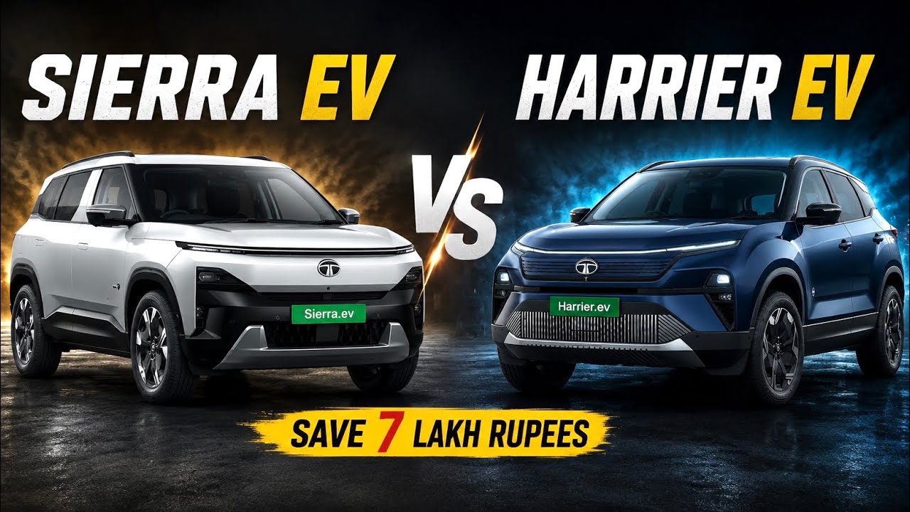 Tata Sierra EV vs Harrier EV | Which EV SUV Should You Buy in 2026?