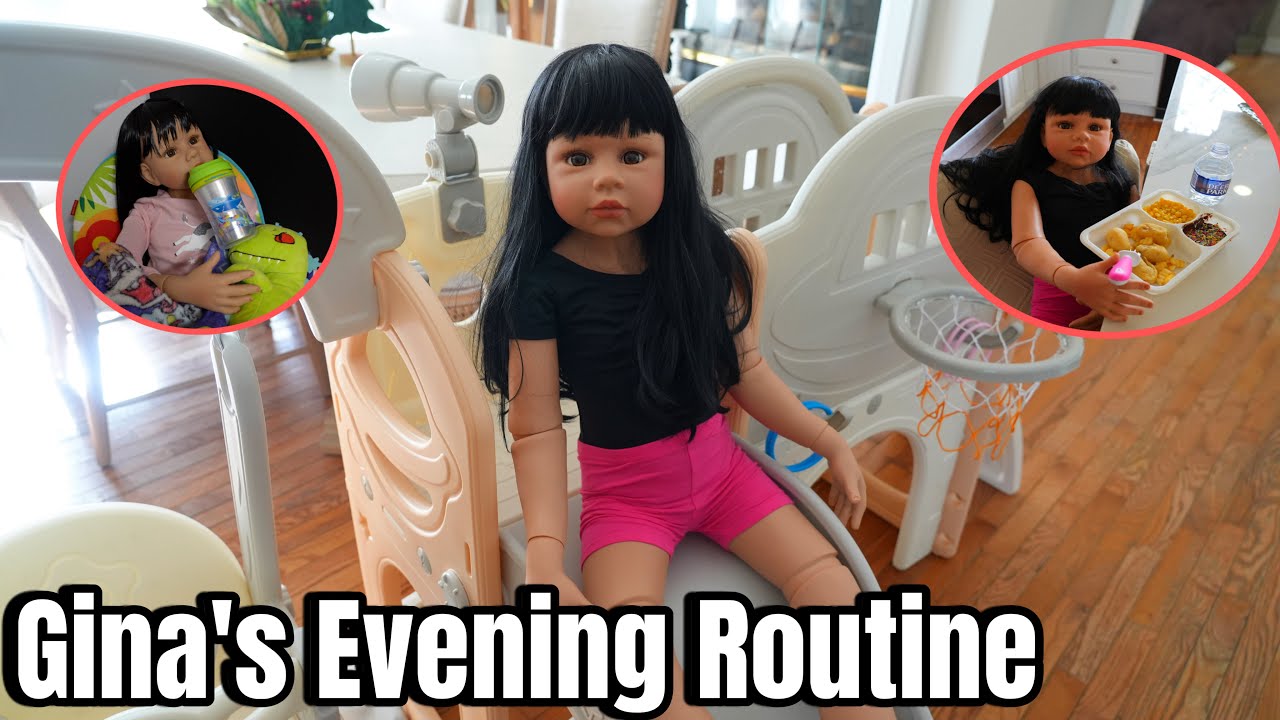 Reborn doll Gina's Evening Routine reborn RP