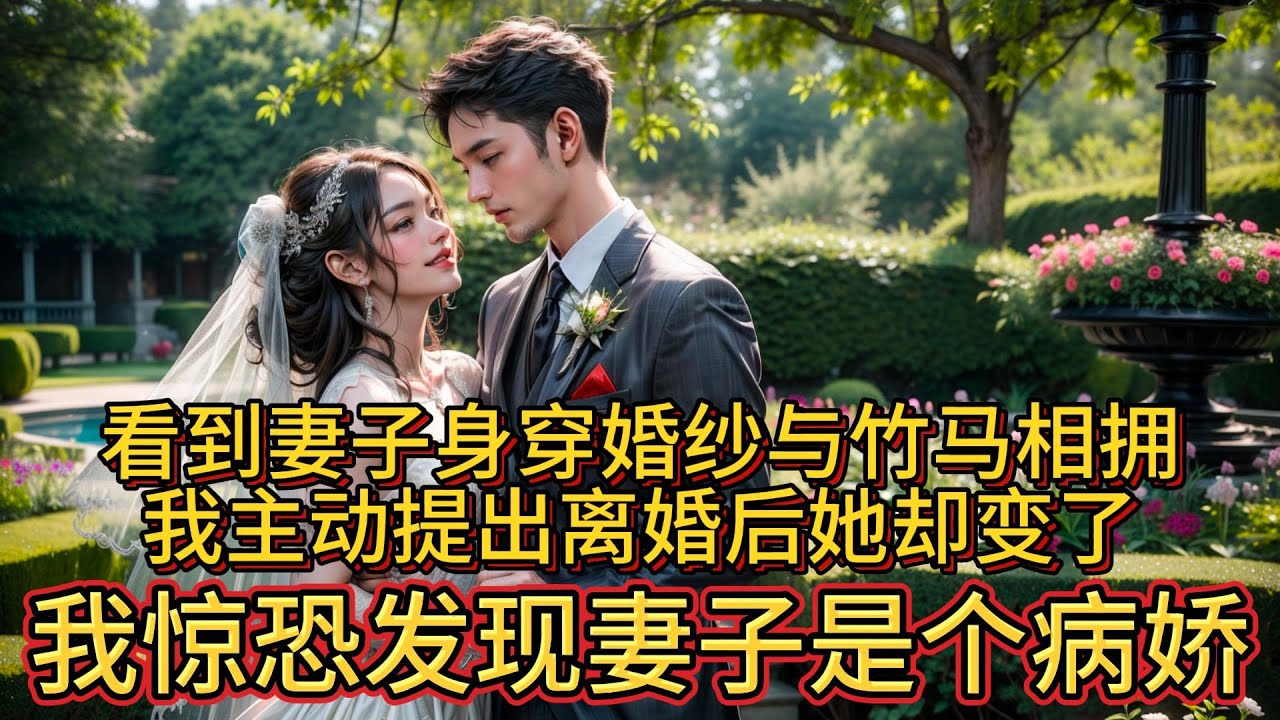 看到妻子身穿婚纱与竹马相拥，我主动提出离婚后她却变了，我惊恐发现妻子是个病娇。