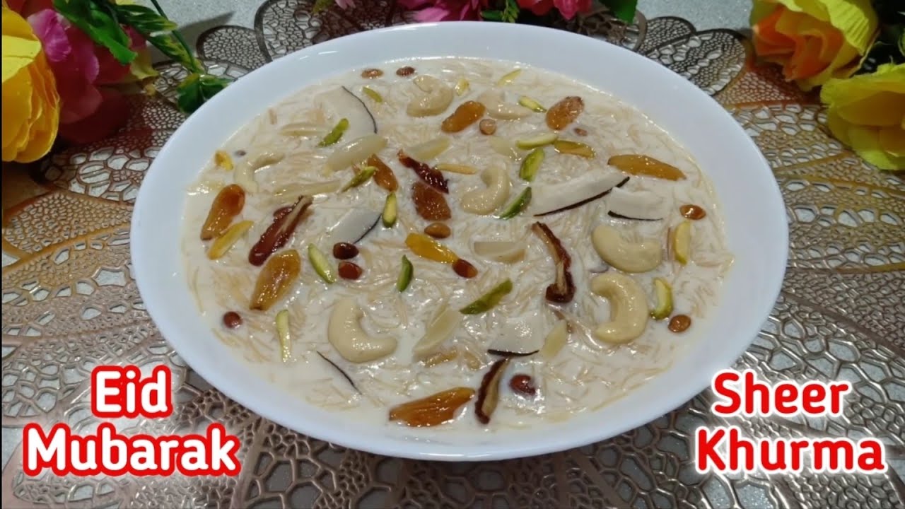 Eid Special Sheer Khurma Recipe | Eid Recipes | Sheer Khurma