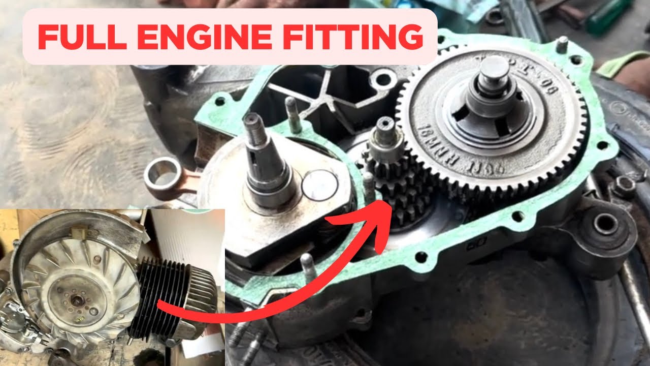 Vespa scooter full engine restoration/ bajaj chetak engine restoration rebuild.