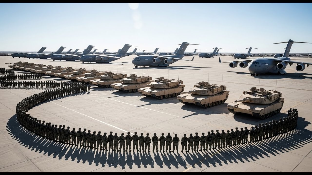 IRAN IN PANIC: 20,000 U.S. Troops & Delta Force Flood the Middle East