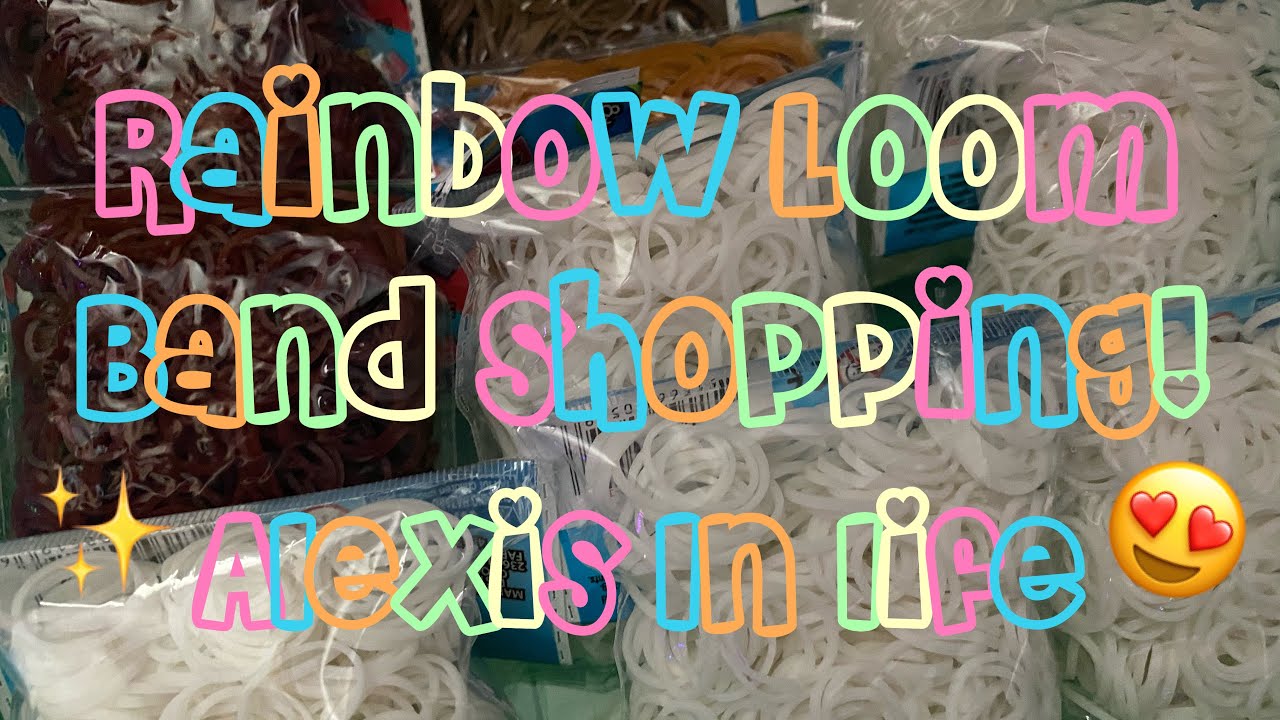 Покупки Rainbow Loom Band! Пойдём со мной!