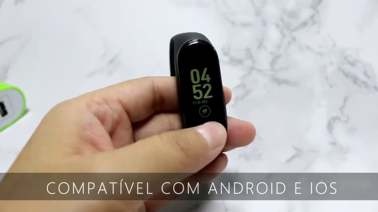 SMARTBAND M4 INTELIGENTE C/ MONITOR DE PRESS&Atilde;O ARTERIAL