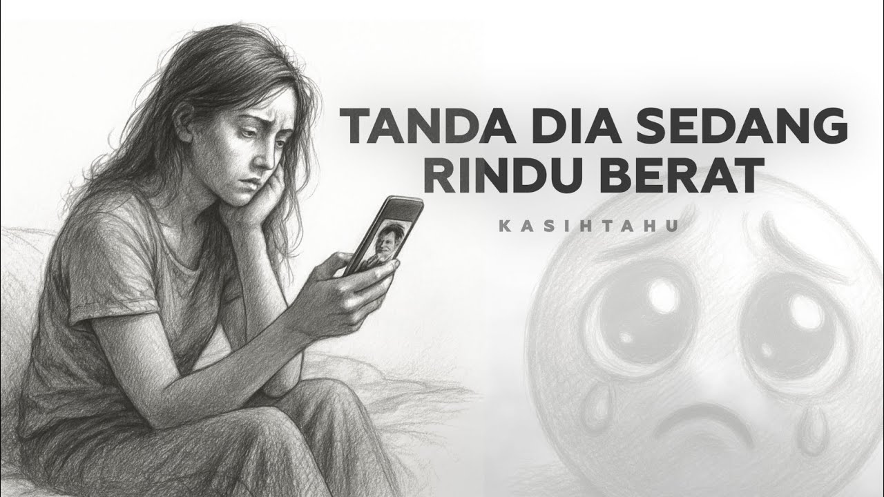 8 Tanda Dia Sedang Rindu & Memikirkan Kita - Ilmu Psikologi