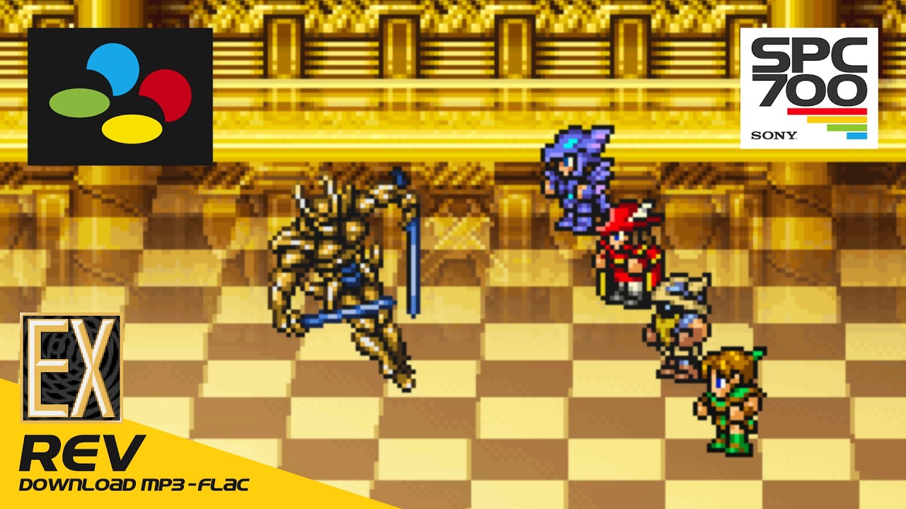 Final Fantasy III OST - Battle Theme [SNES Edition EX REV]