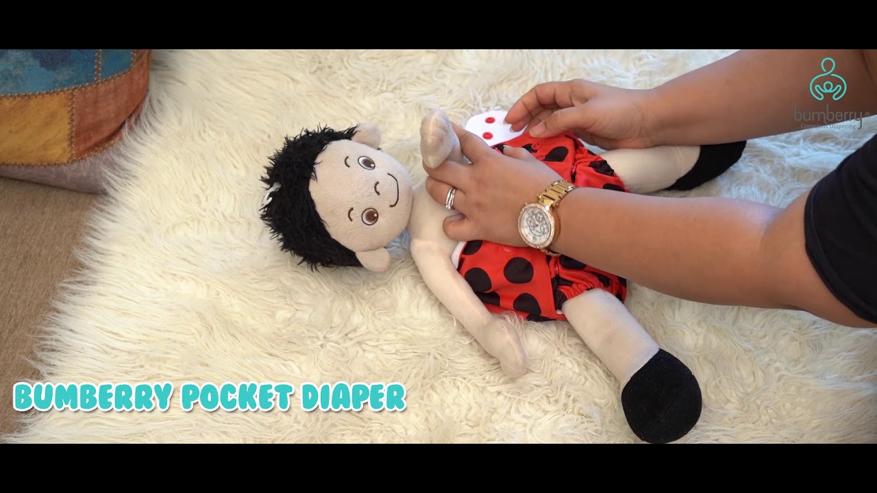 How to use the Bumberry Pocket Diaper.