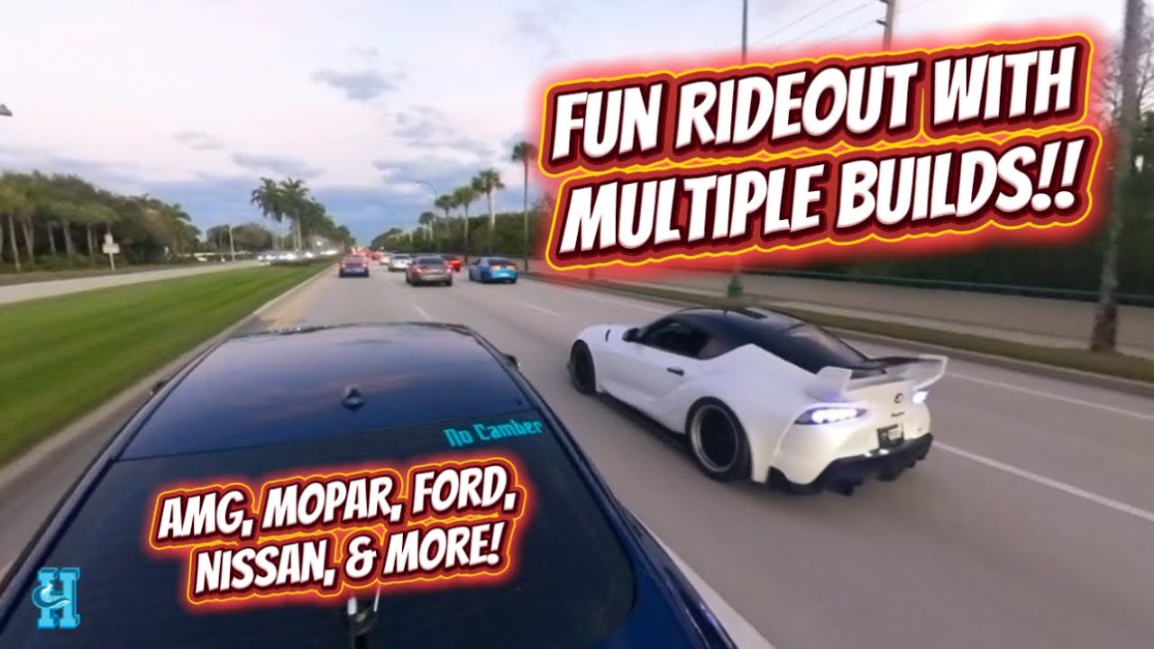 Multiple Tuned Builds Rip The Streets with my FBO Q50S! Insta360 Views!!
