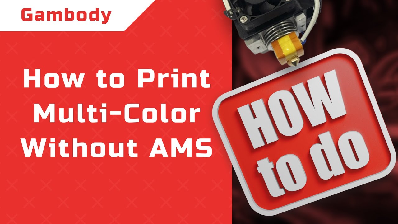 Color Changes Without AMS | Layer Pause Method | Ge Guides