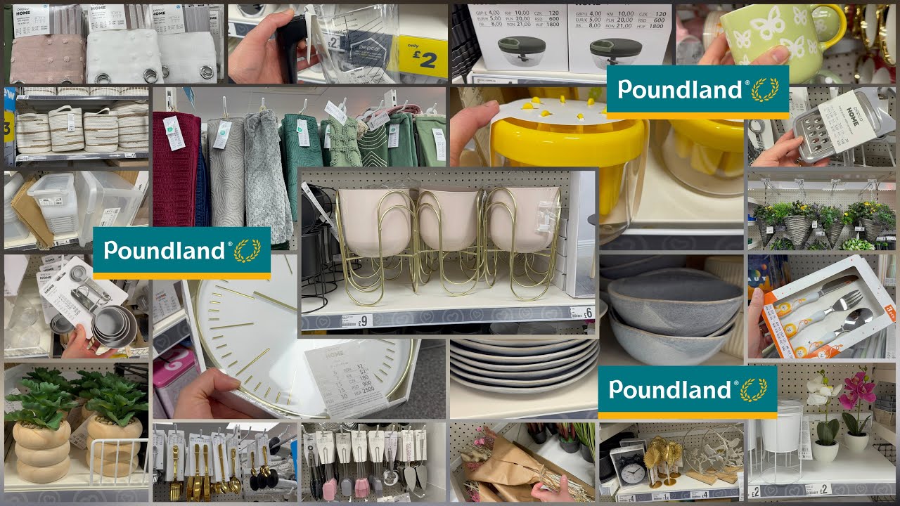 ♦️POUNDLAND♦️WHAT’S  NEW IN STORE 😍HOME DECOR, KITCHEN/ DINING, STORAGE & GARDEN DECOR ITEMS♦️FEB 25
