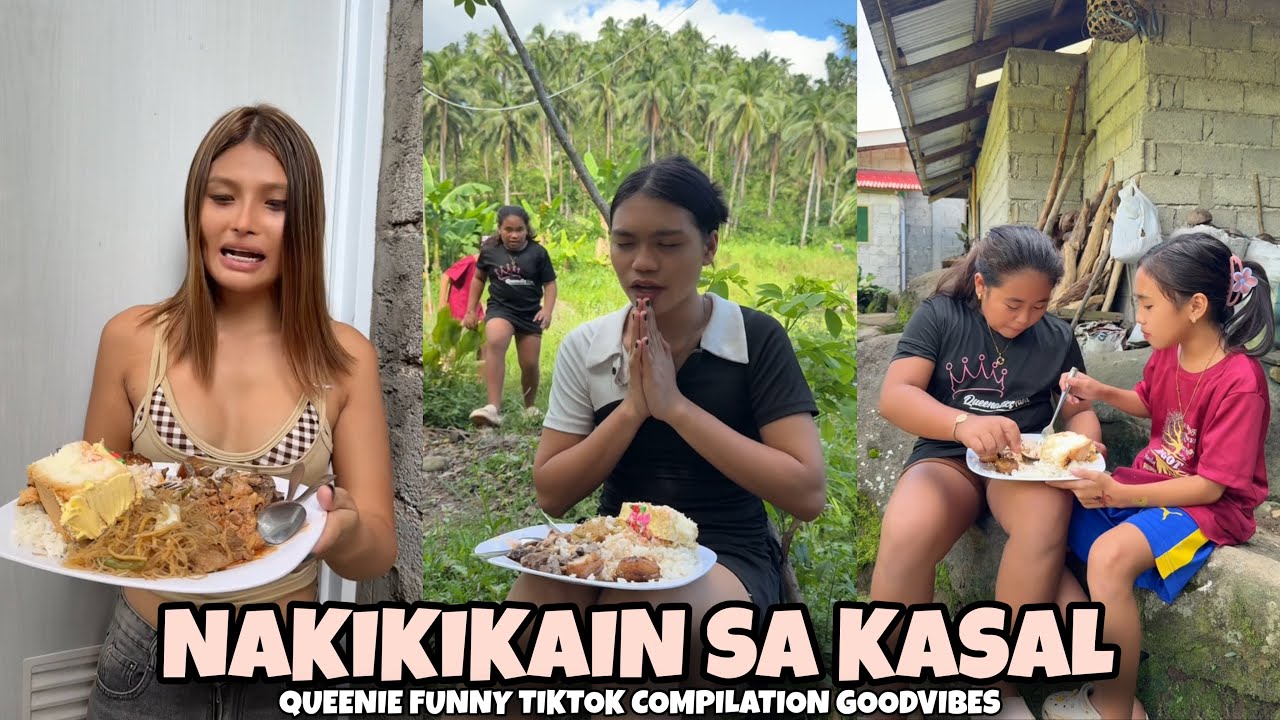 Nakikikain sa kasal | QUEENIE FUNNY TIKTOK COMPILATION GOODVIBES | Queenie Dawson 
