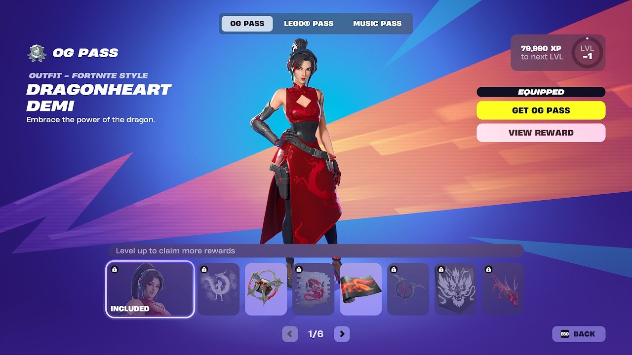 OG Fortnite Season 9 FULL PASS Showcase