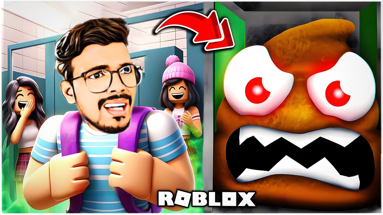 Don't Poop Yourself at School! (Obby) | Roblox | Maddy Telugu Gamer