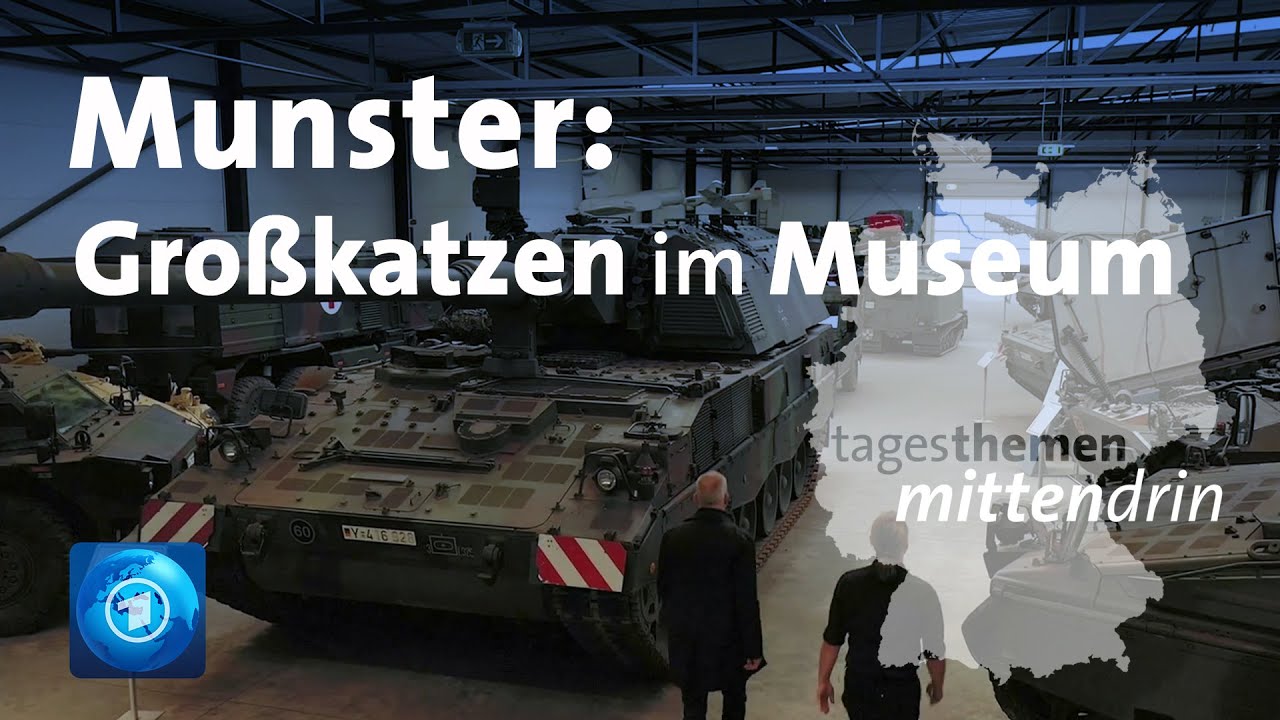 Munster: Neues Interesse für Panzermuseum | tagesthemen mittendrin