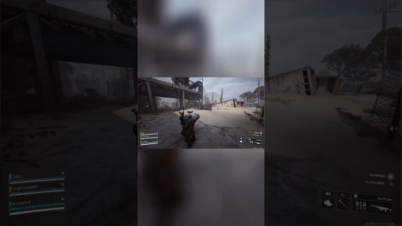 Red Smoke Danger! Player Survives Epic Industrial Area Attack! 