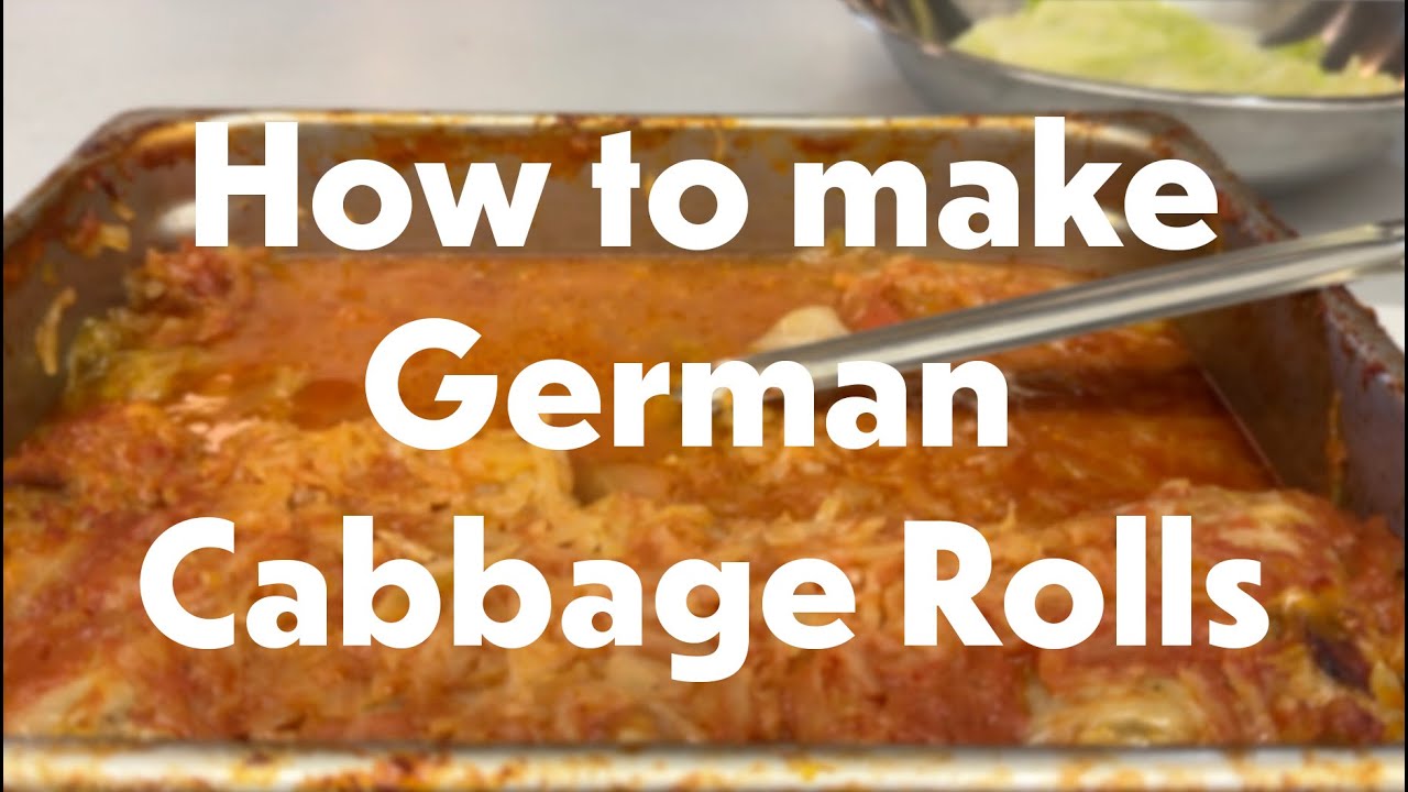 Learn how to make a German cabbage rolls with Ironwood Catering