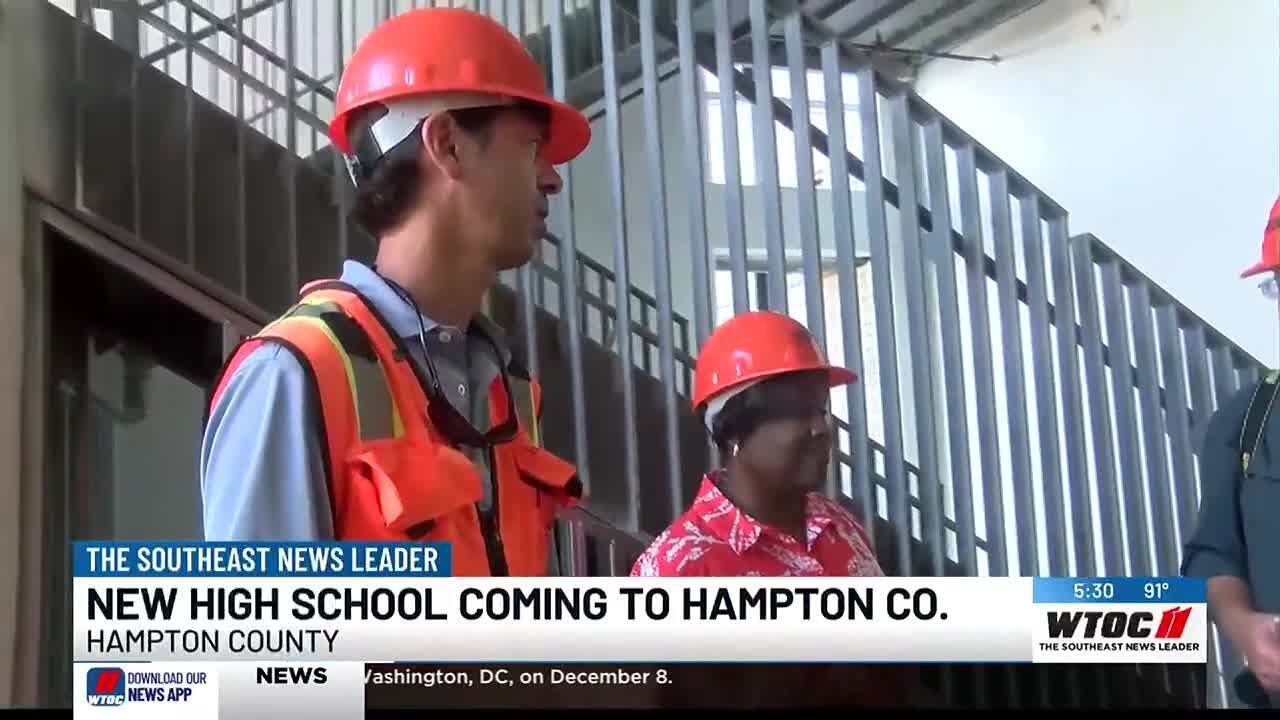 Inside look at the new Hampton County High School
