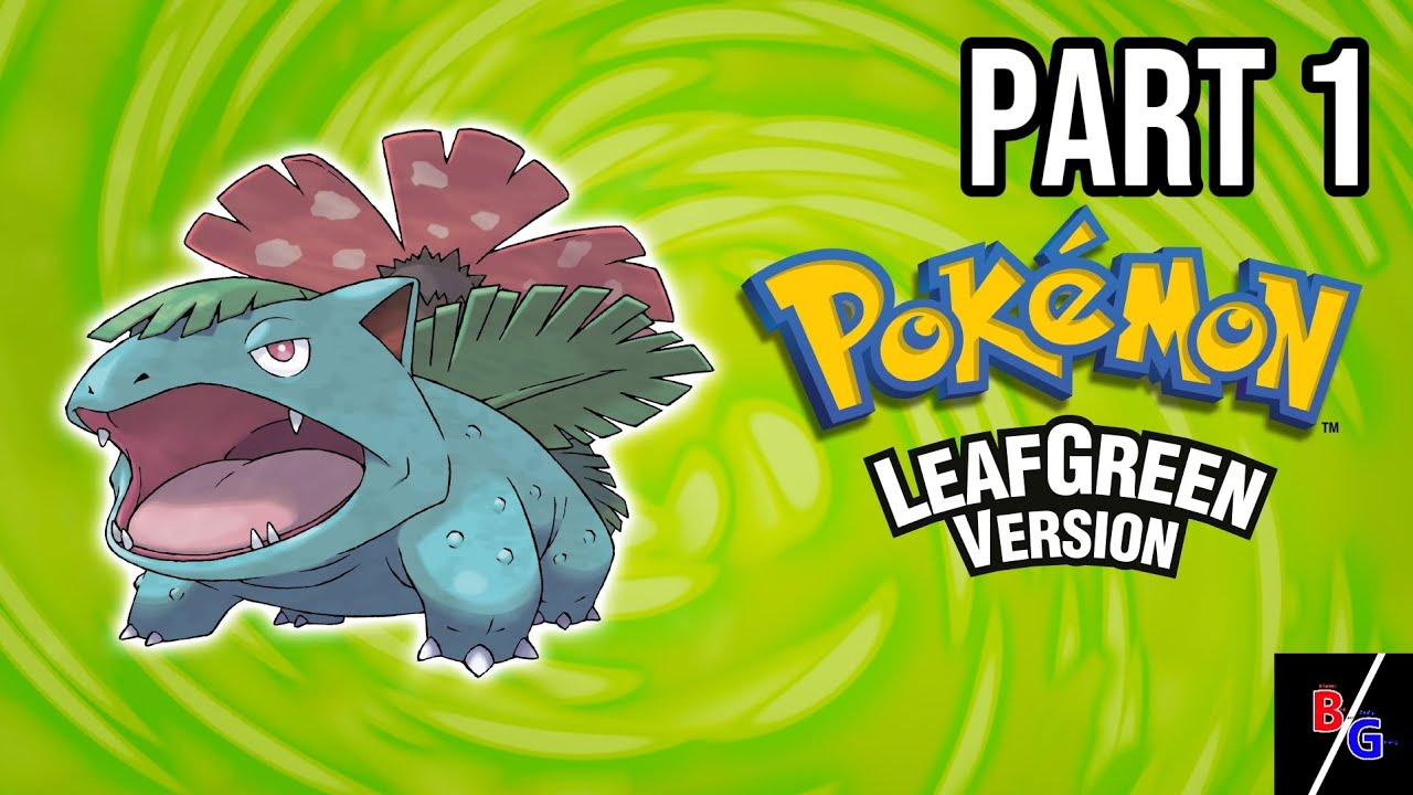 Pokemon Leaf Green: gameplay/playthrough part 1 (Switch 2)