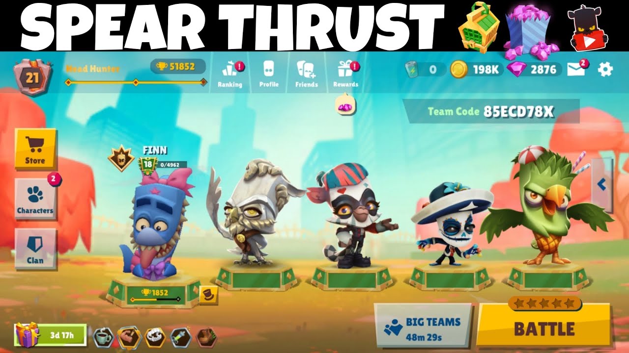 Zooba Squad Finn Phil Joy Steve Skippy x360 Double Emerald Crate Gameplay
