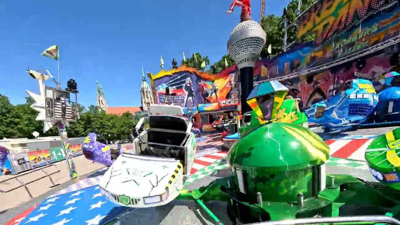 Break Dance No.1 - Grünberg-Kaiser (Onride) | Münchner Frühlingsfest 2025