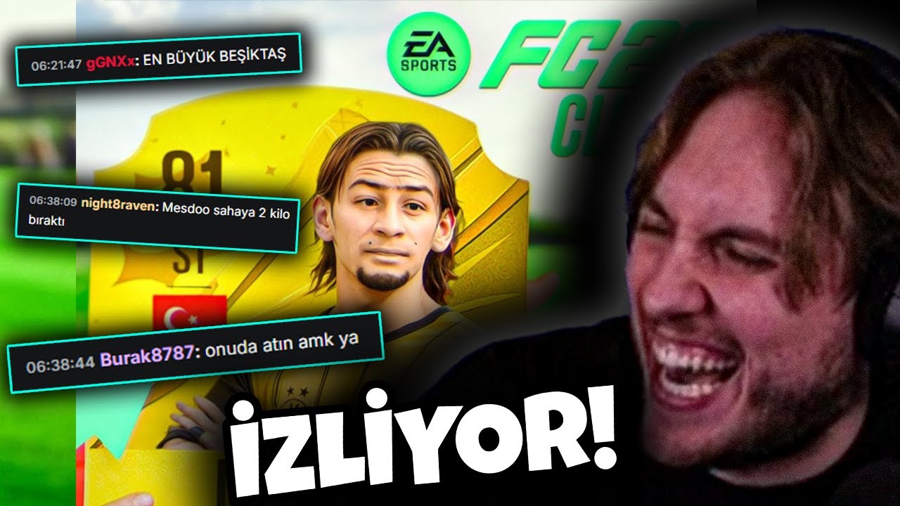 RRaenee FC 26 KOMİK ANLAR editimi İZLİYOR ! (KICK CHAT İLE 🤬 )