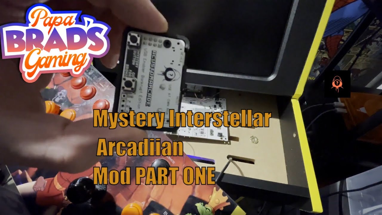 How to Mod/Hack your iiRcade | Mystery Interstellar Arcadiian Tutorial Part 1 Papa Brad's Gaming