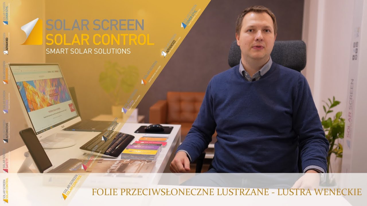 Folia przeciwsłoneczna - SOLAR SCREEN - lustro weneckie