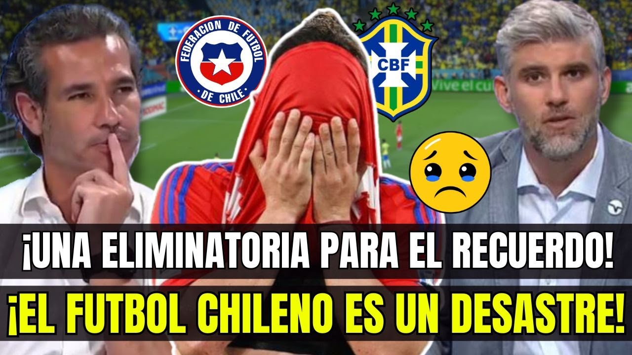 ¡LOS PEORES DE SUDAMERICA! PRENSA CHILENA REACCIONA ASI AL BRASIL(3) vs CHILE(0) ELIMINATORIAS.