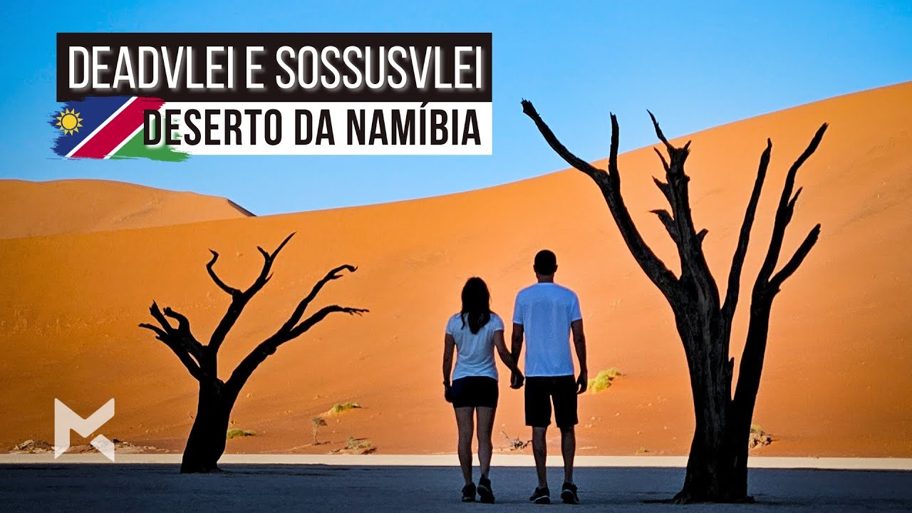 Chegamos na NAMÍBIA: Deserto, SESRIEM E DEADVLEI!