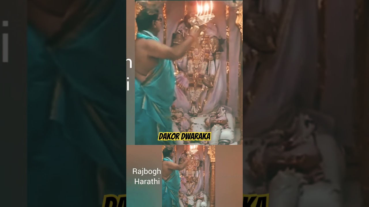 Dakor Dwaraka in Gujarat #dakortemple #dakorliveranchodraiji #shorts #shortsvideo