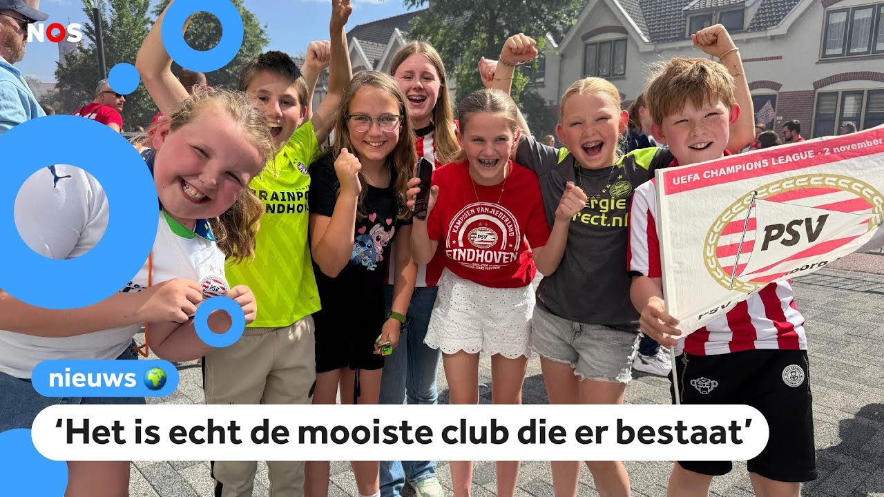 Feest in Eindhoven: kampioen PSV gehuldigd