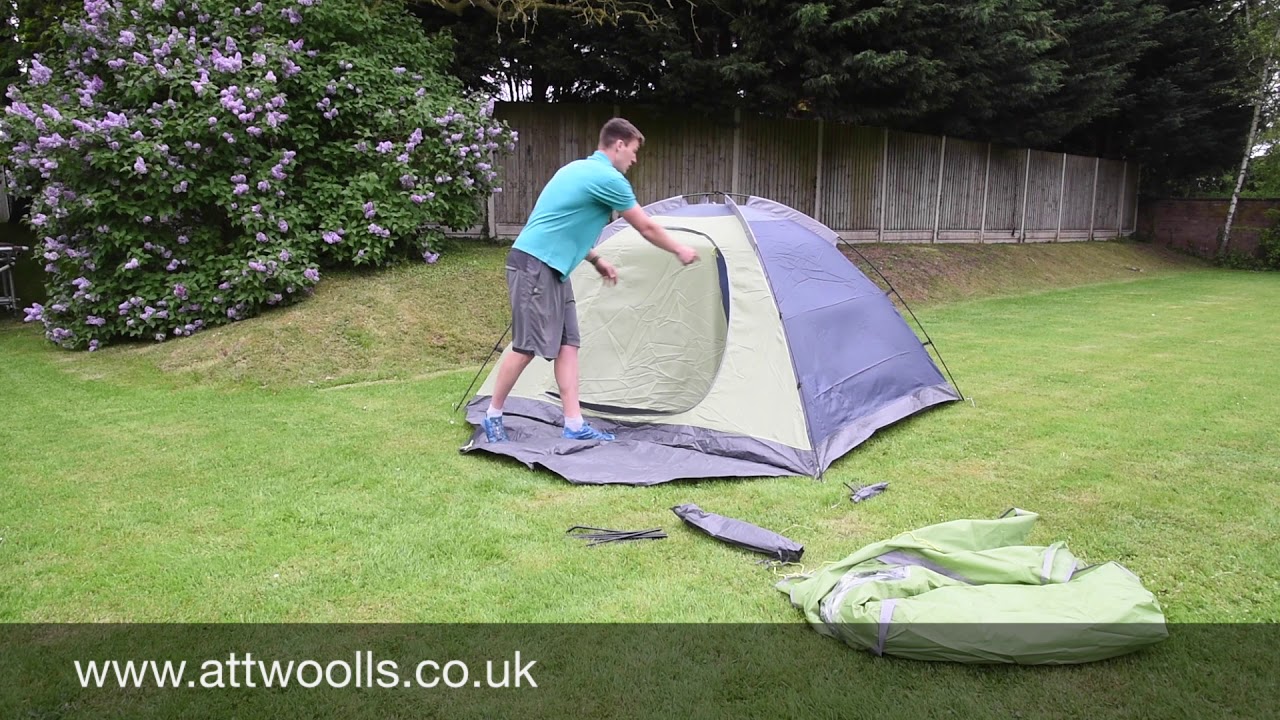 Vango Tay 200, 300 & 400 Tent Pitching Video