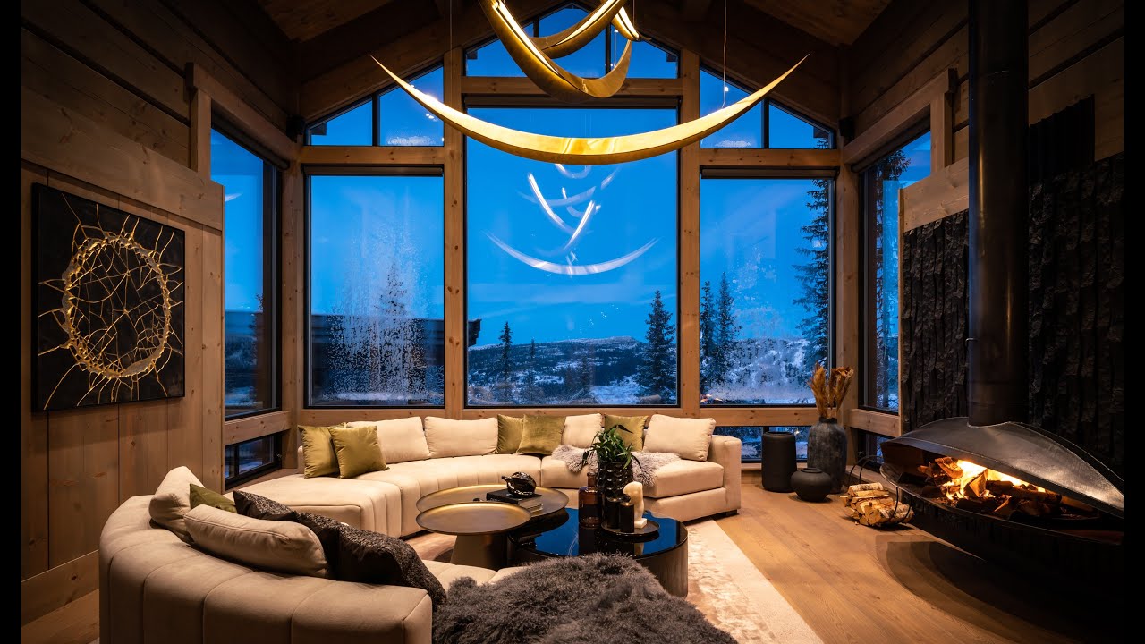 LHM9 high standard stavlaft cabin in Kvitfjell Varden