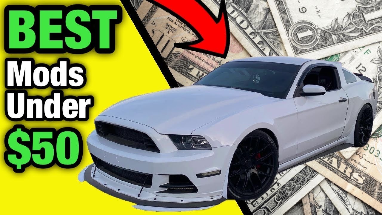 The Most BUDGET FRIENDLY Mustang Mods!