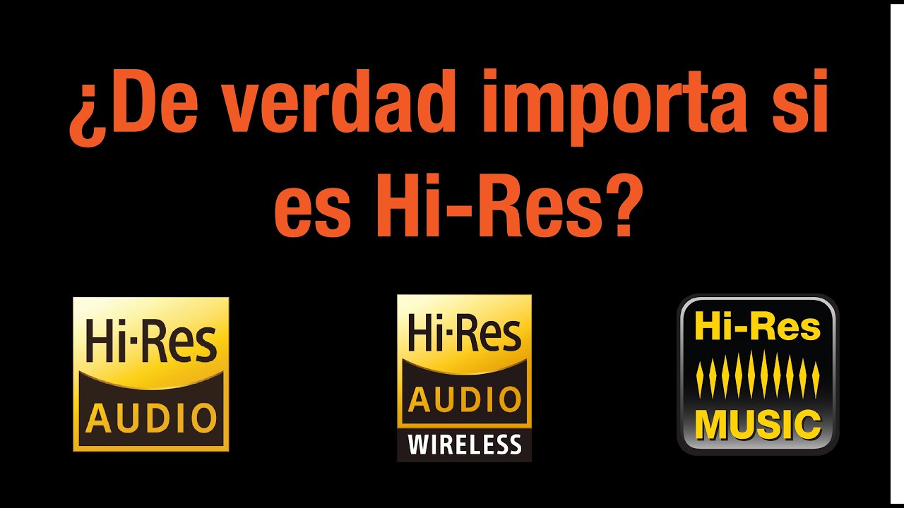 ¿De verdad importa el Hi-Res audio? Análisis a fondo.