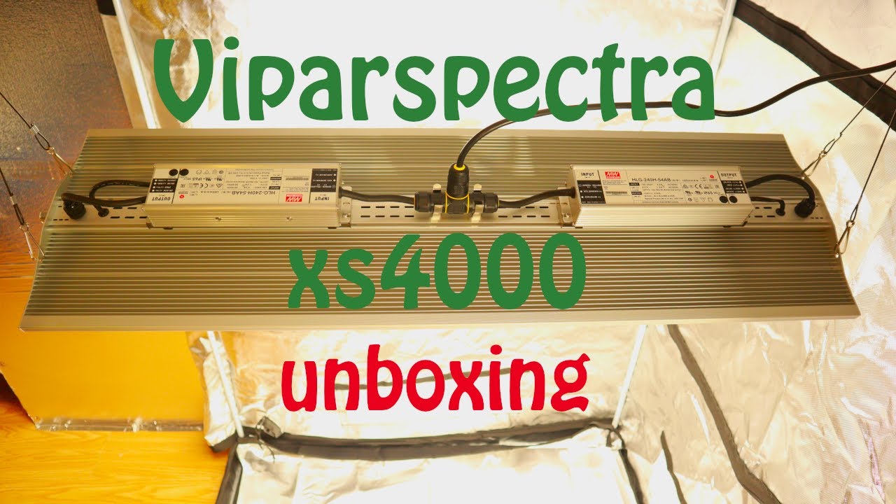 Viparspectra XS4000. Unboxing and stuff