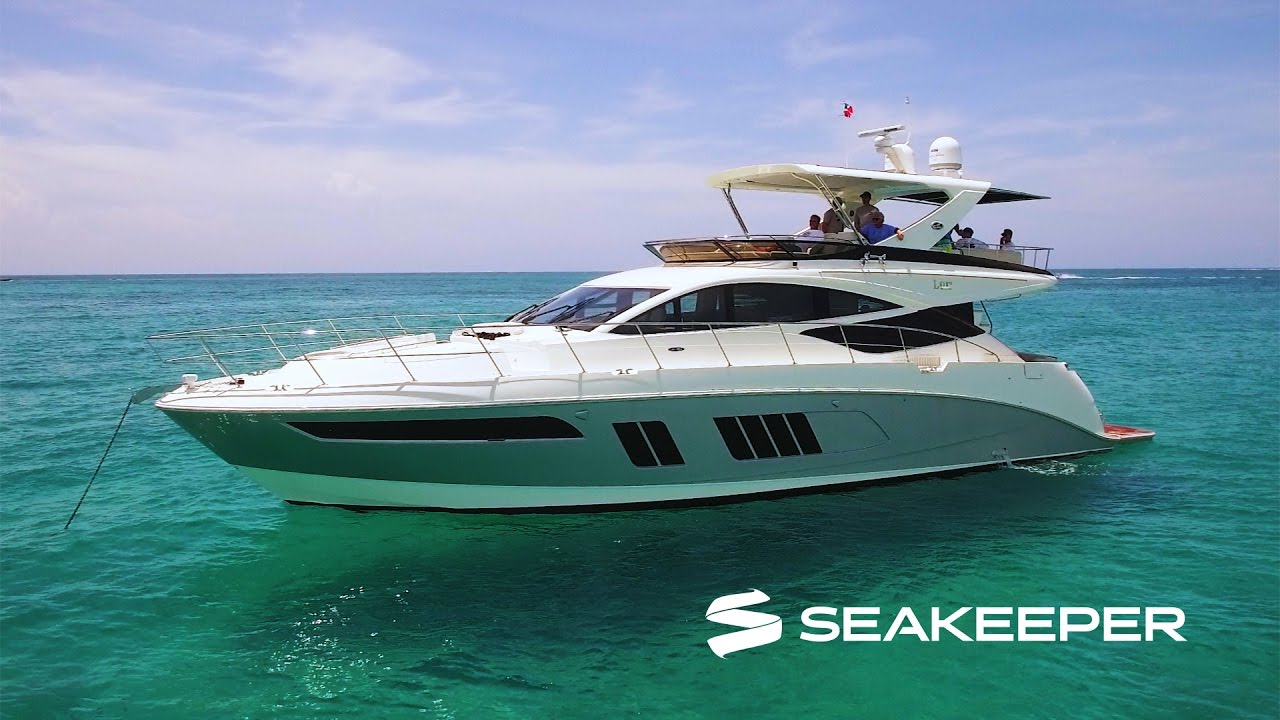 Eliminate Boat Roll with Seakeeper Gyro Stabilizers: Take a Ride. Be Amazed.