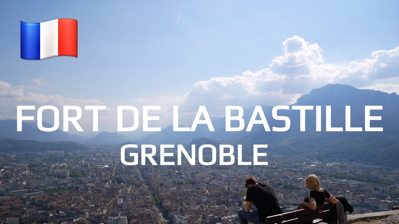 🇫🇷 Grenoble Fort de la Bastille | France Walking Tour 4K