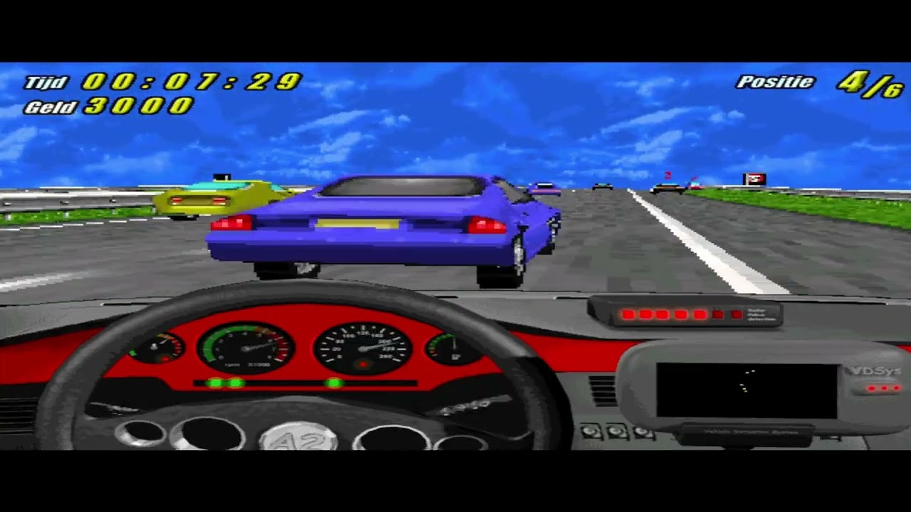 A2 Racer op een Pentium MMX 233MHZ