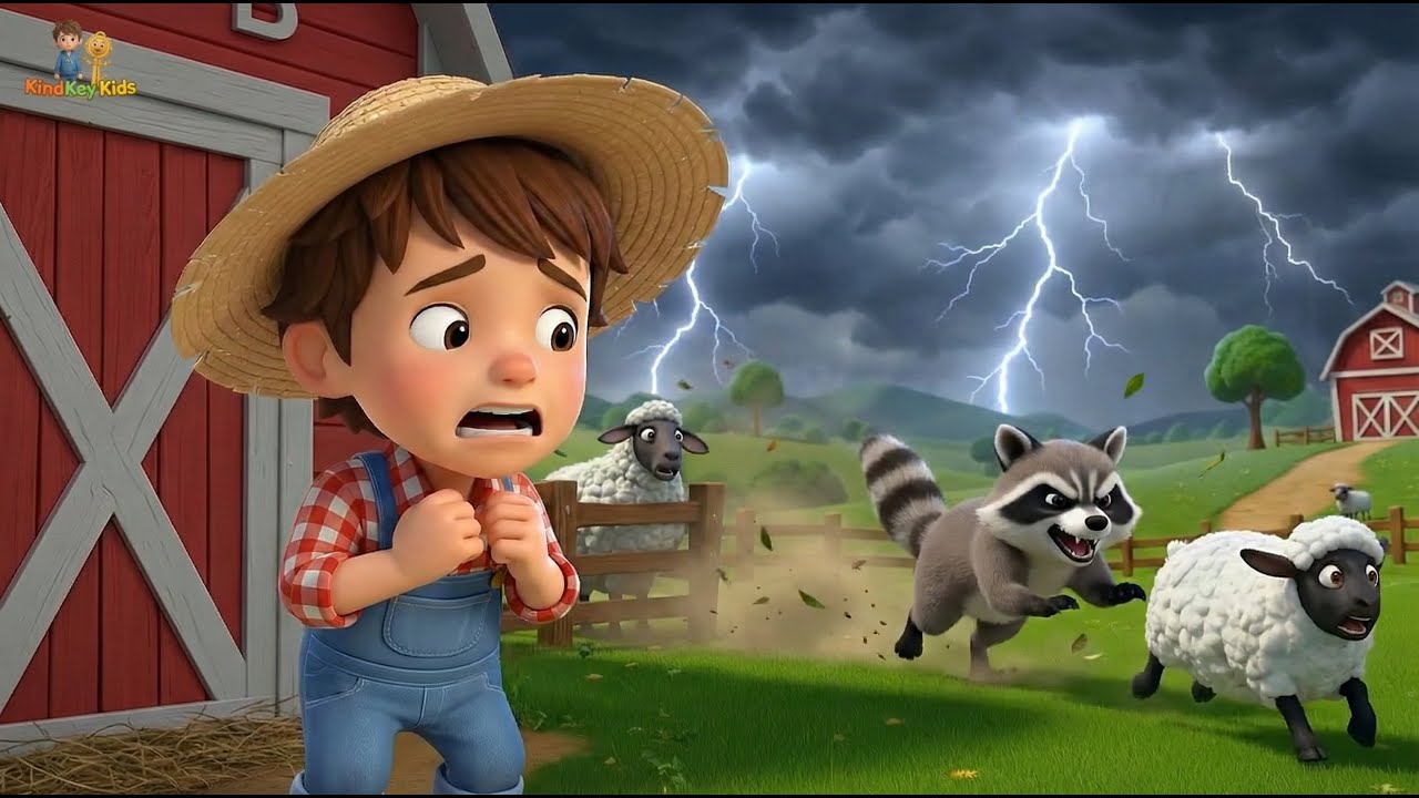Old MacDonald Had a Farm 🐄🐖🦆 | The Sneaky Fox & the Boy on a Horse | 3D Kids Songs