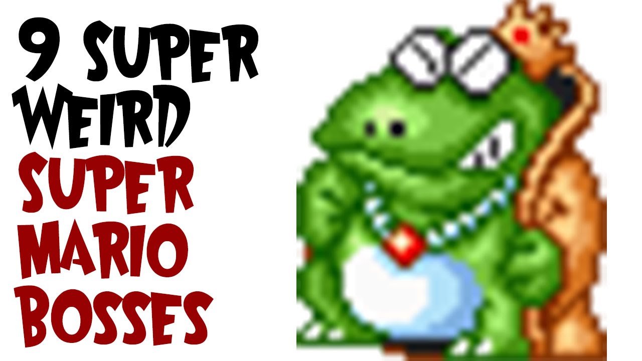 9 Super Weird Super Mario Bosses