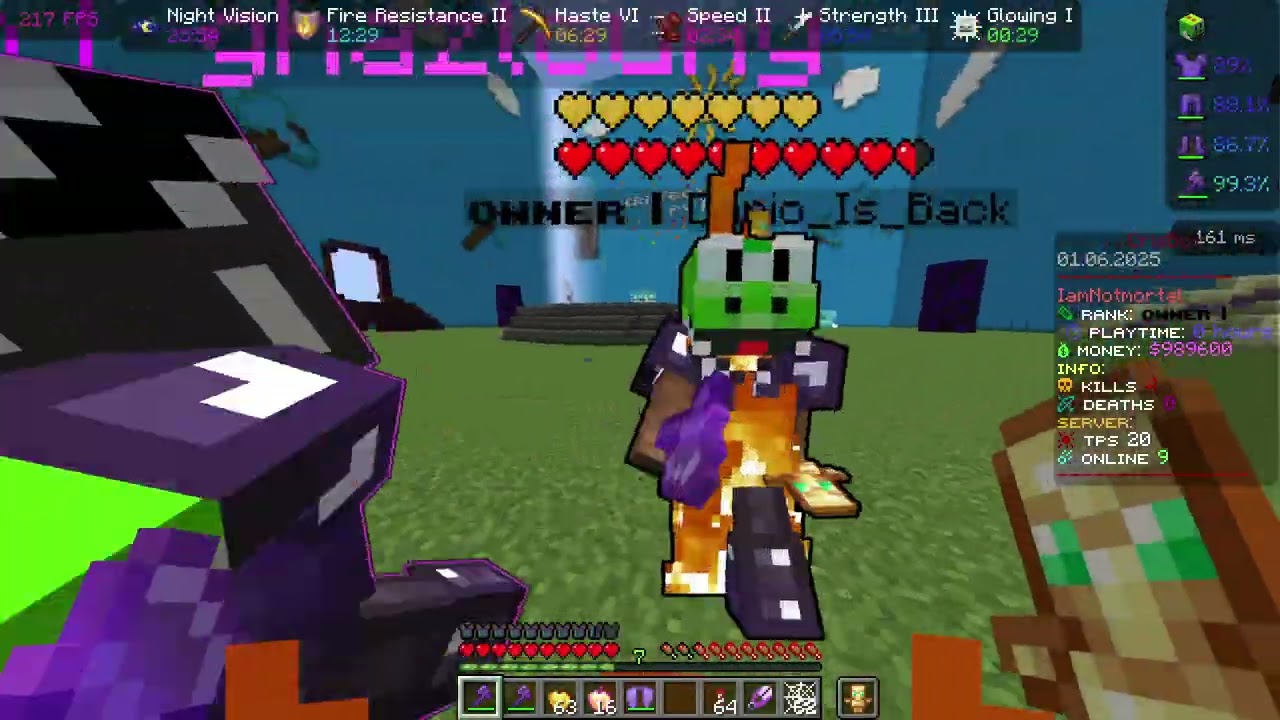 Playing ON BOXPVP AeroBoxS2.aternos.me Like gamster  #minecraft #boxpvpv