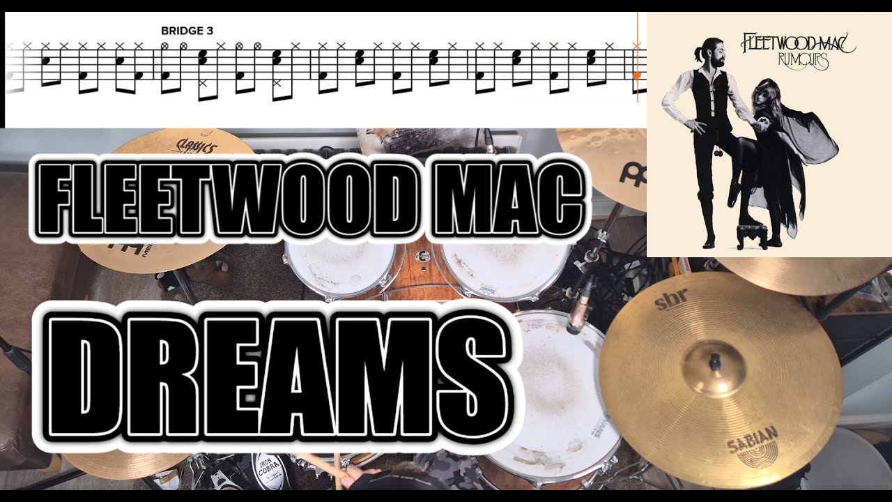 Fleetwood Mac - Dreams - Drum Cover With SHEET MUSIC