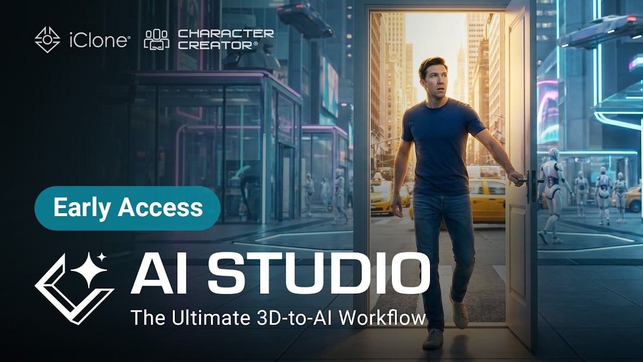 Reallusion AI Studio Early Access: The Ultimate 3D-to-AI Workflow
