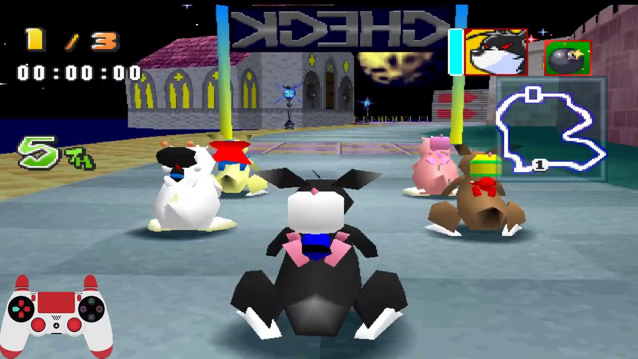 Bomberman Fantasy Race: Mirror Castle Bomber - Black Luie
