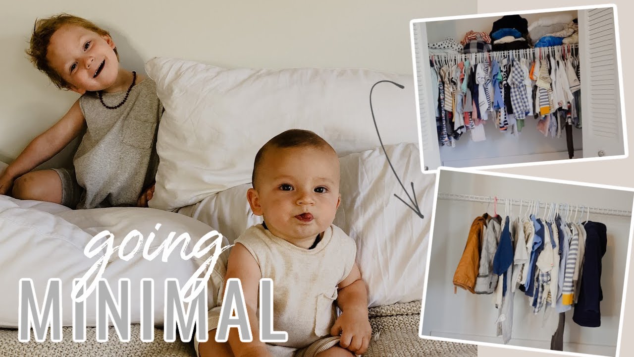 MINIMALISM | Decluttering My Kids Closets + What I Kept