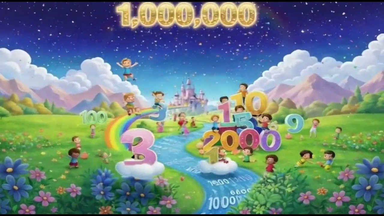 Mądro-Nutki – Liczymy do miliona! 🔢 Piosenka dla dzieci o liczbach i cyferkach