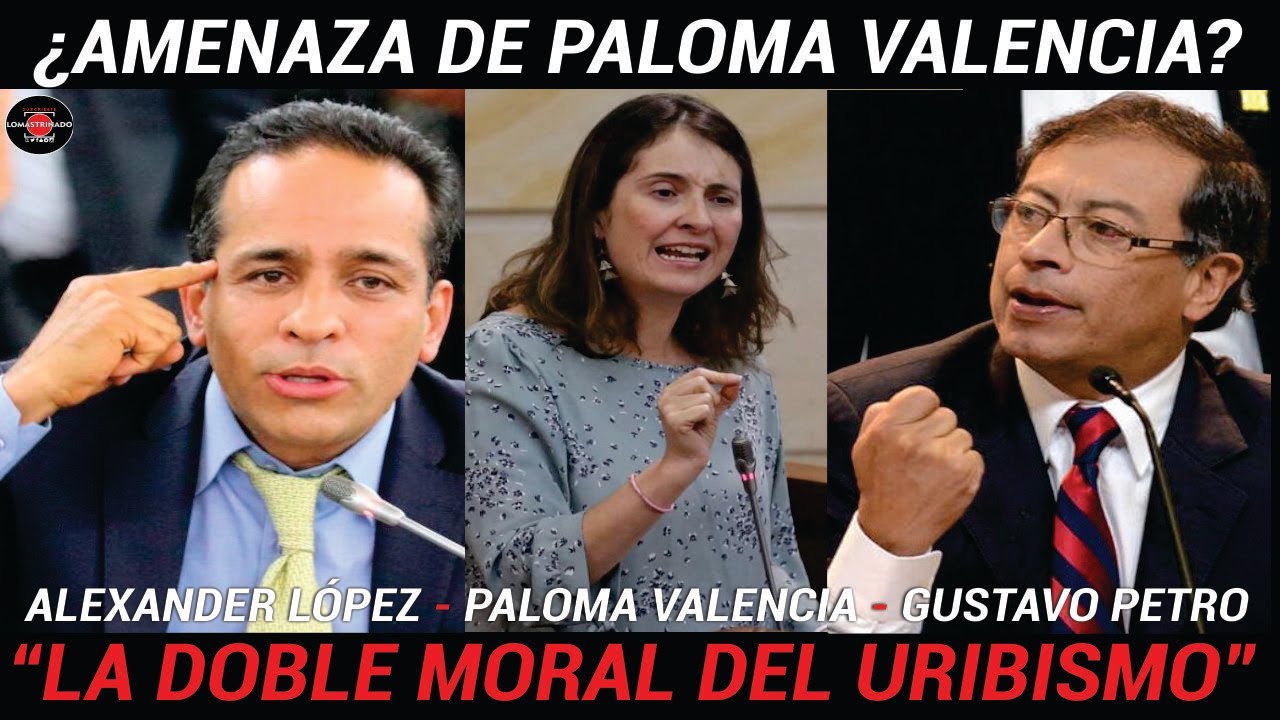 ¿Paloma Valencia Amenazó A Gustavo Petro y Alexander López ? - Tremendo Agarrón en el Debate.