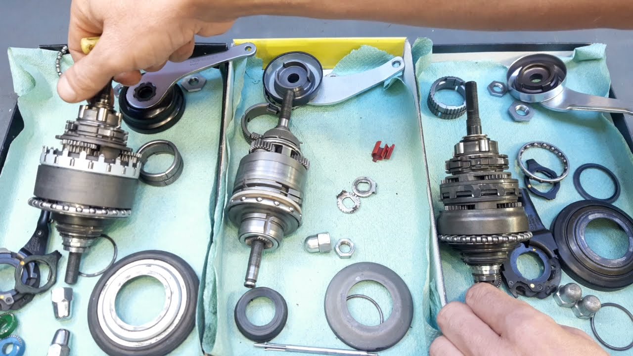 Сравнение планетарных втулок Sram S7 vs Shimano Nexus 7 vs Shimano Nexus 8