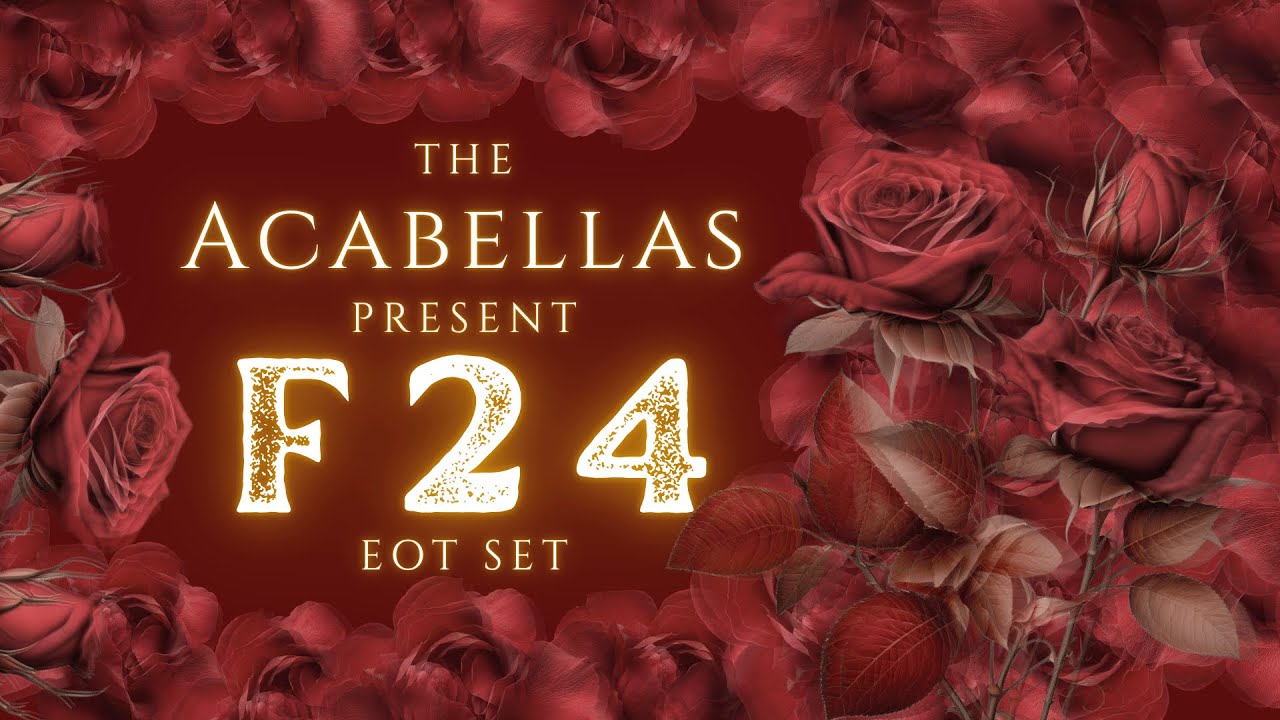 the acabellas present... our fall 2024 eot set